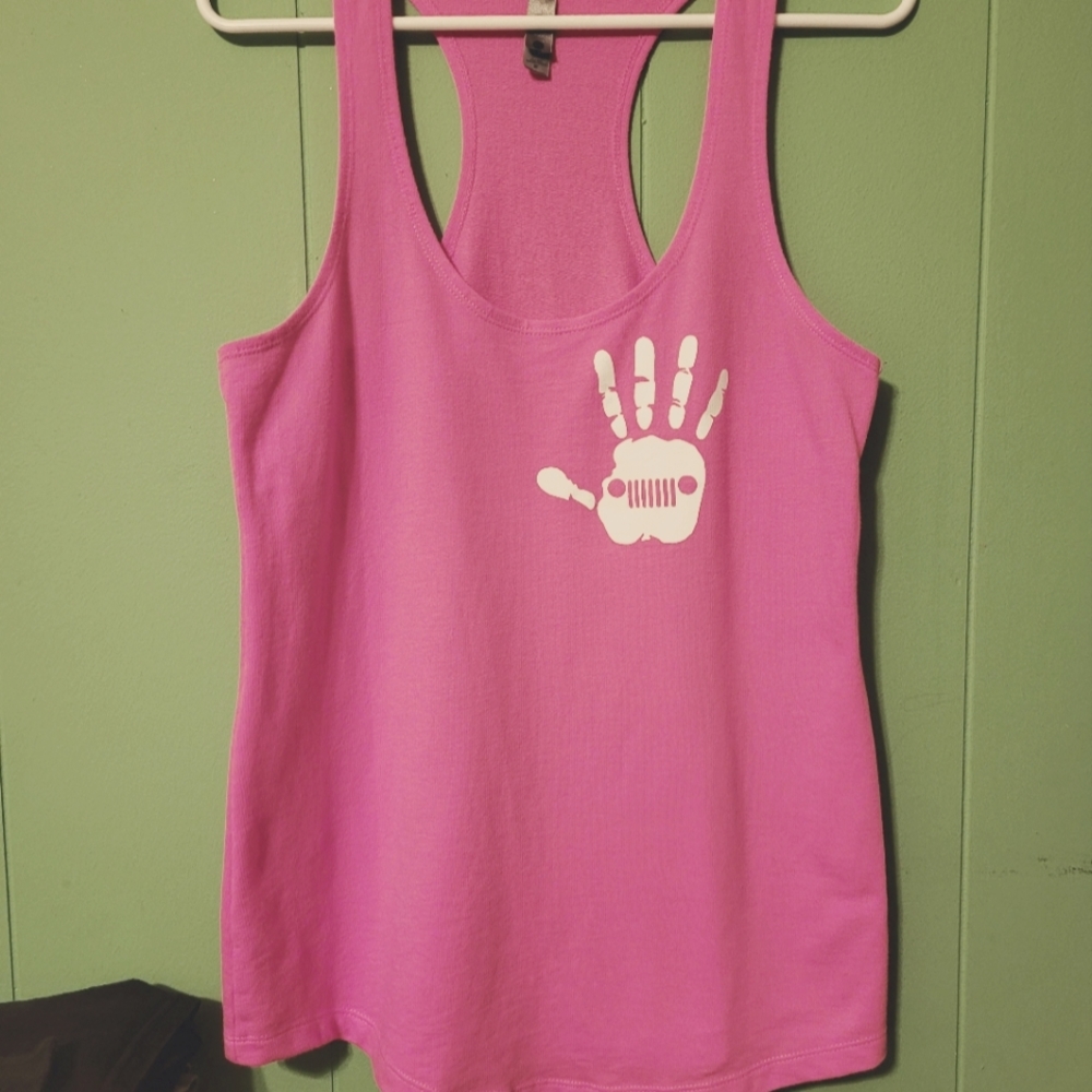 Jeep racer back tank